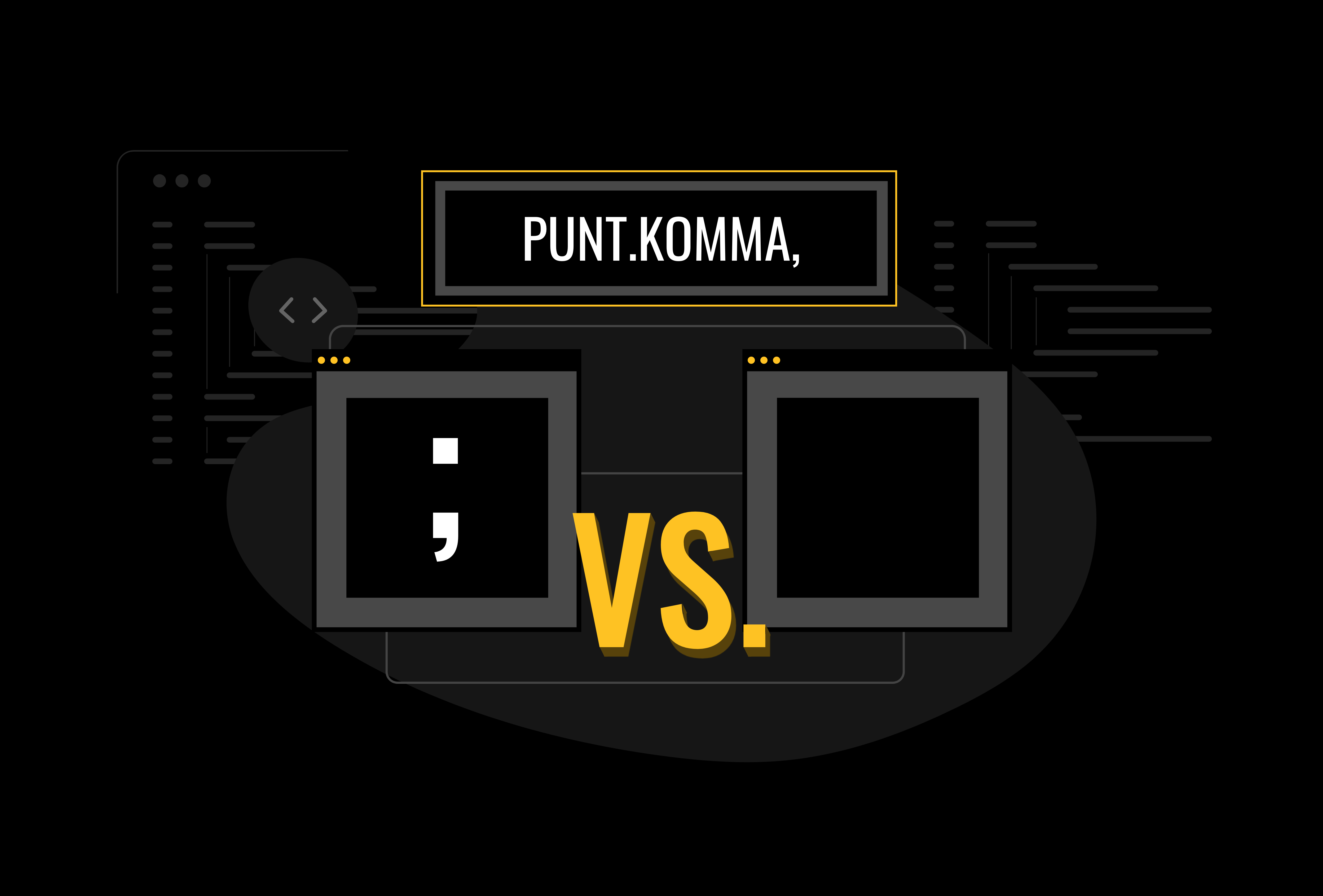 PUNT.KOMMA, Eenvoud PUNT.KOMMA, Eenvoud