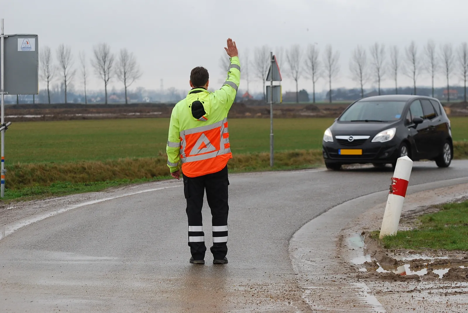 Traffic measures on location