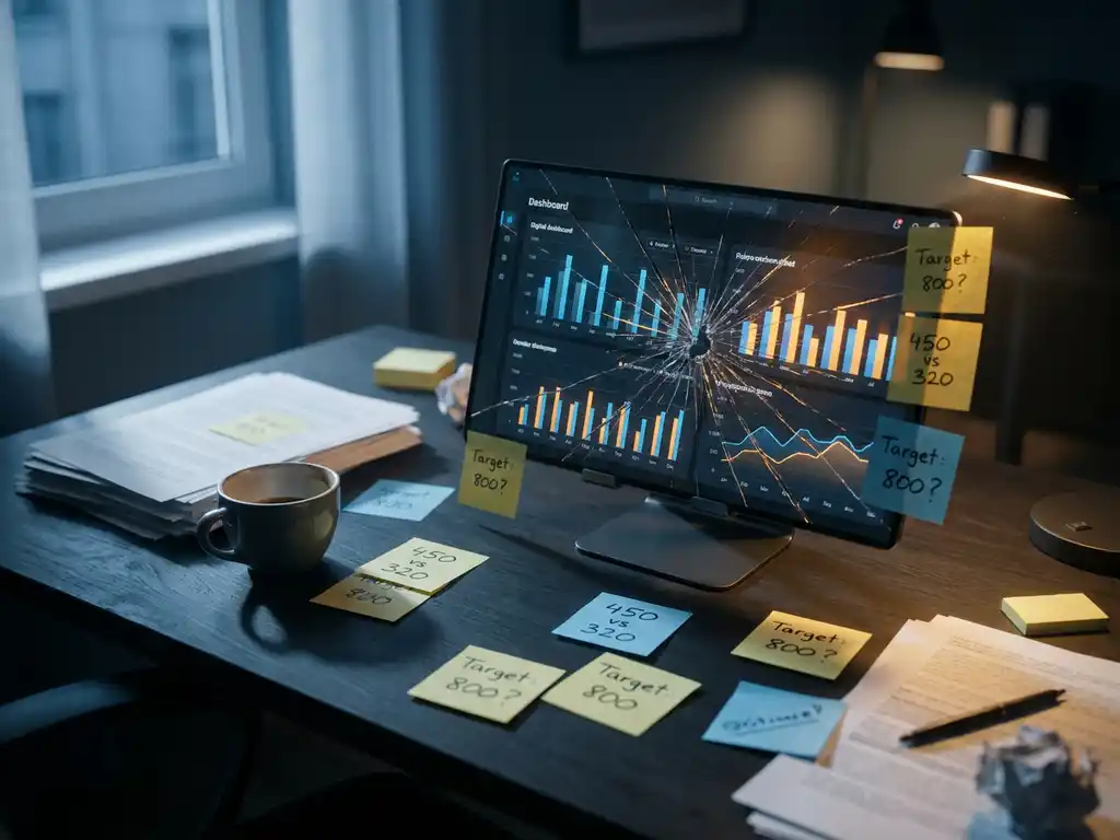 The risks of making decisions on inconsistent data