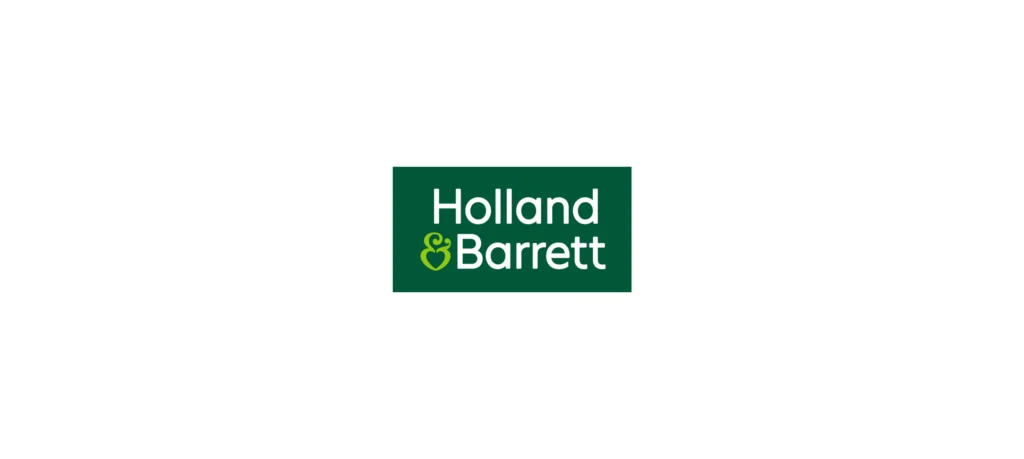 Logo van Holland & Barrett in groen