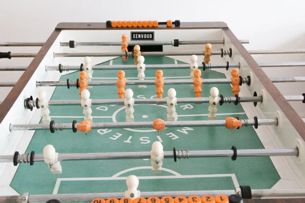The table football table at the eenvoud office